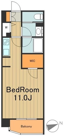 レジディア大井町IIの物件間取画像